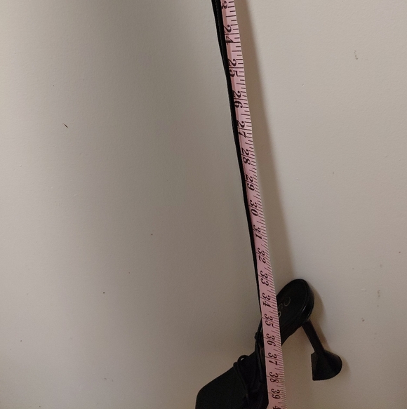 Black Square Toe Gladiator Heeled Sandals Size 7.5 - Picture 12 of 14